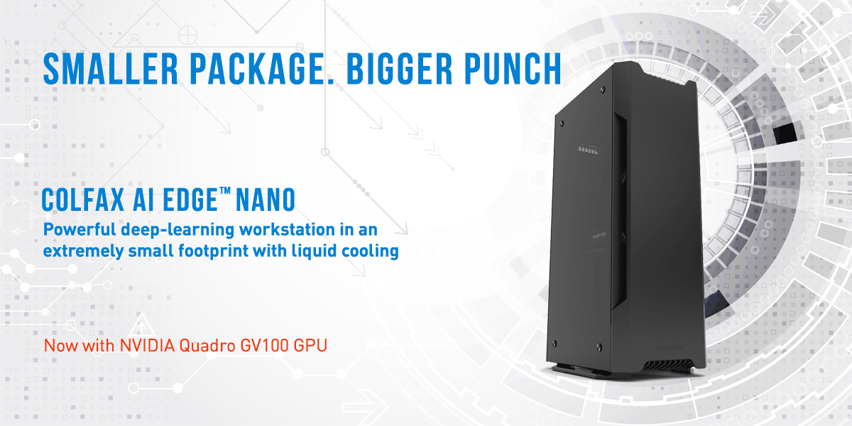 Colfax AI Edgeâ„¢ Nano Z370 Workstation